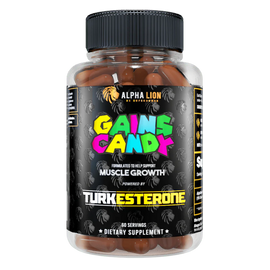 GAINS CANDY™ TURKESTERONE® - More Muscle Strength and Size† 1 Bottle - Alpha Lion