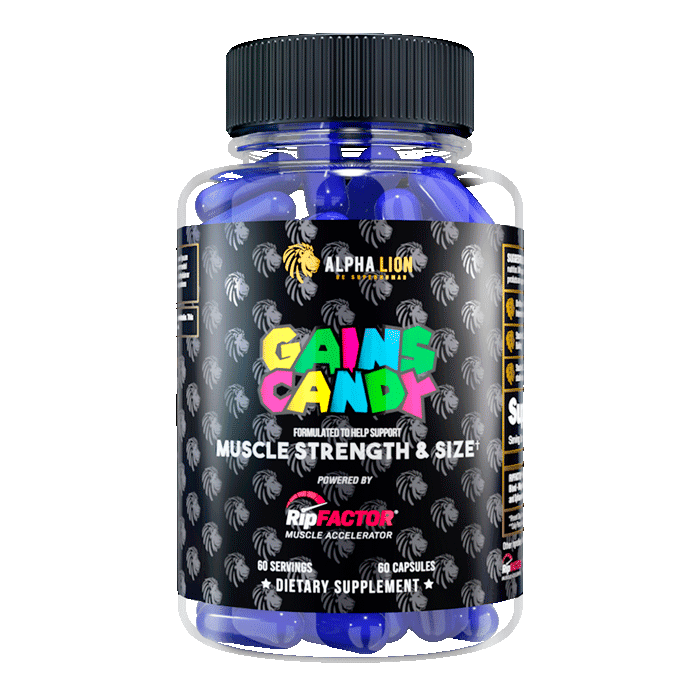 GAINS CANDY™ RIPFACTOR®  - Increase Muscle Strength & Size† - 1 Alphalion