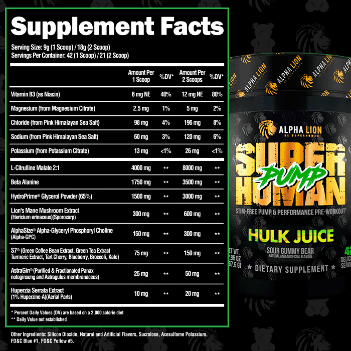 Supplement Fact