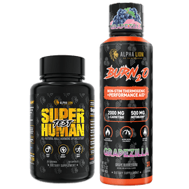 SuperHuman Shred Stack (For Him) Grapezilla (Grape Bubblegum) - Alpha Lion