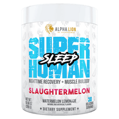 SUPERHUMAN SLEEP - PM Sleep Aid and Fat Burner† SLAUGHTERMELON (Watermelon Lemonade) - Alpha Lion