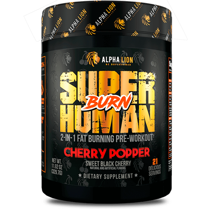 SUPERHUMAN® BURN - 2 in 1 Fat Burning Pre-Workout† UP - 1 Alphalion