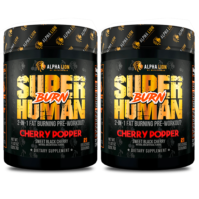 SUPERHUMAN® BURN - 2 in 1 Fat Burning Pre-Workout† UP - 9 Alphalion