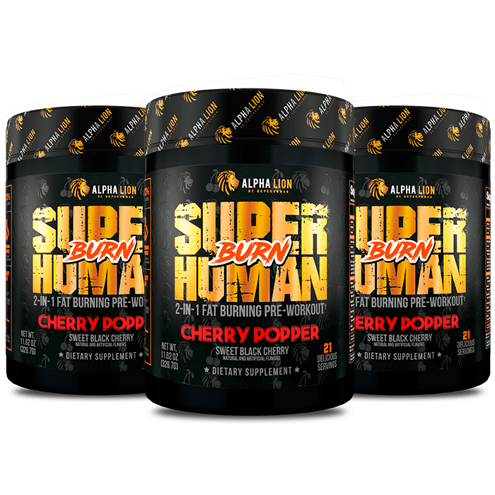 SUPERHUMAN® BURN - 2 in 1 Fat Burning Pre-Workout† UP - 9 Alphalion