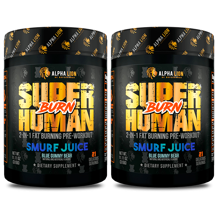 SUPERHUMAN® BURN - 2 in 1 Fat Burning Pre-Workout† UP - 7 Alphalion