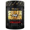 SUPERHUMAN® PRE-WORKOUT - Original Performance Pre-Workout† .. LION'S BLOOD (Red Gummy Bear) - Alpha Lion