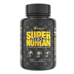 SUPERHUMAN® TEST - Natural Male Hormone Optimization. 1 Bottle - Alpha Lion