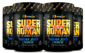 SMURF JUICE (Blue Gummy Bear) / 4 Bottles