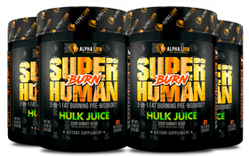 HULK JUICE (Sour Gummy Bear) / 4 Bottles