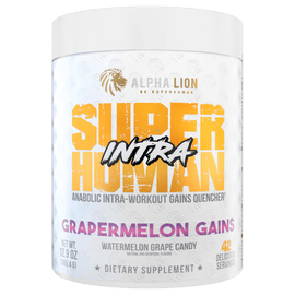 SUPERHUMAN INTRA - BCAA/EAA Formula GRAPERMELON GAINS (Grape Watermelon Candy) - Alpha Lion