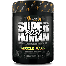 SUPERHUMAN® POST - Post Workout Muscle Builder† MUSCLE MARG (Lemon-Lime Margarita) - Alpha Lion